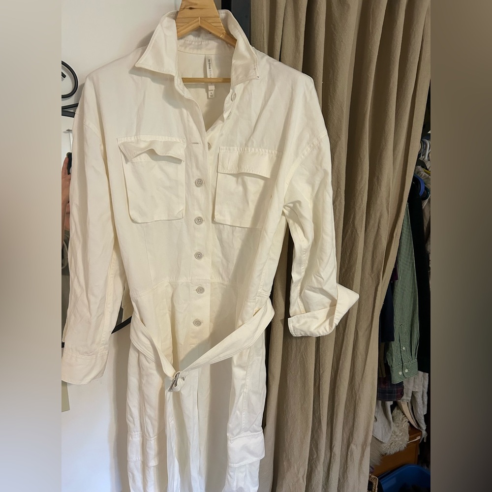 Cream bomber onesie